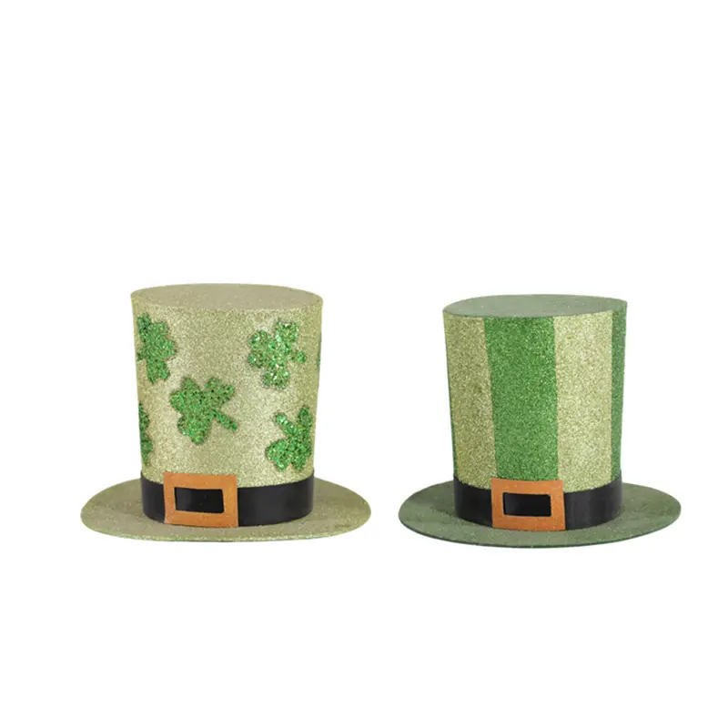 Qixiang Craft: The best green rhyme hat crown, shining St. Patrick's Day!