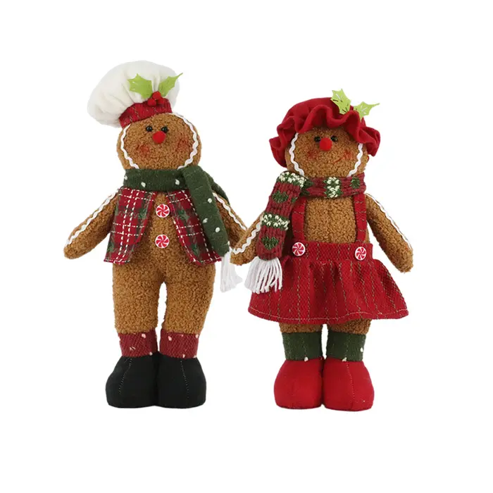 Christmas 18 "Standing Cookie Man: Handmade artwork that conveys holiday cheer