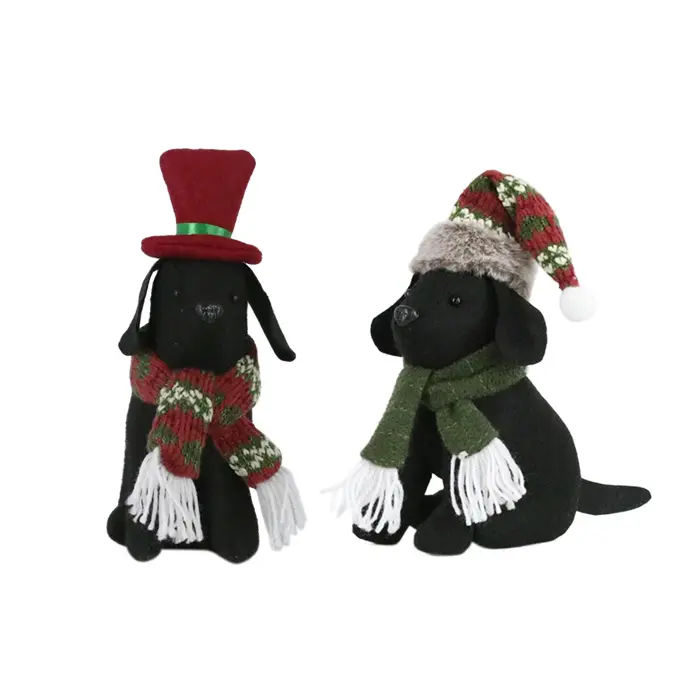 Christmas 8-inch pose puppy