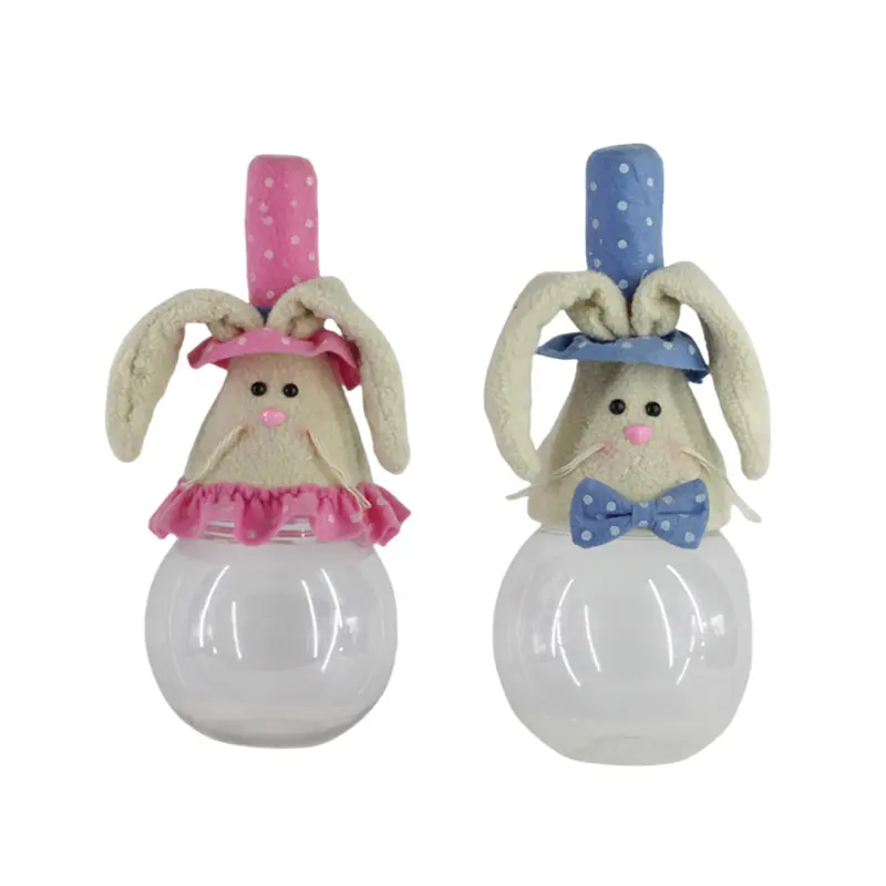 Qixiang Craft: Easter sweet cute master - candy bottle rabbit amazing attack!
