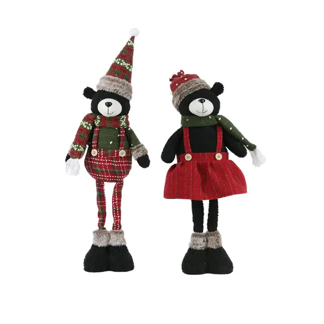 Upscale Santa Bear 1225 "Standing Bear 2 assistants