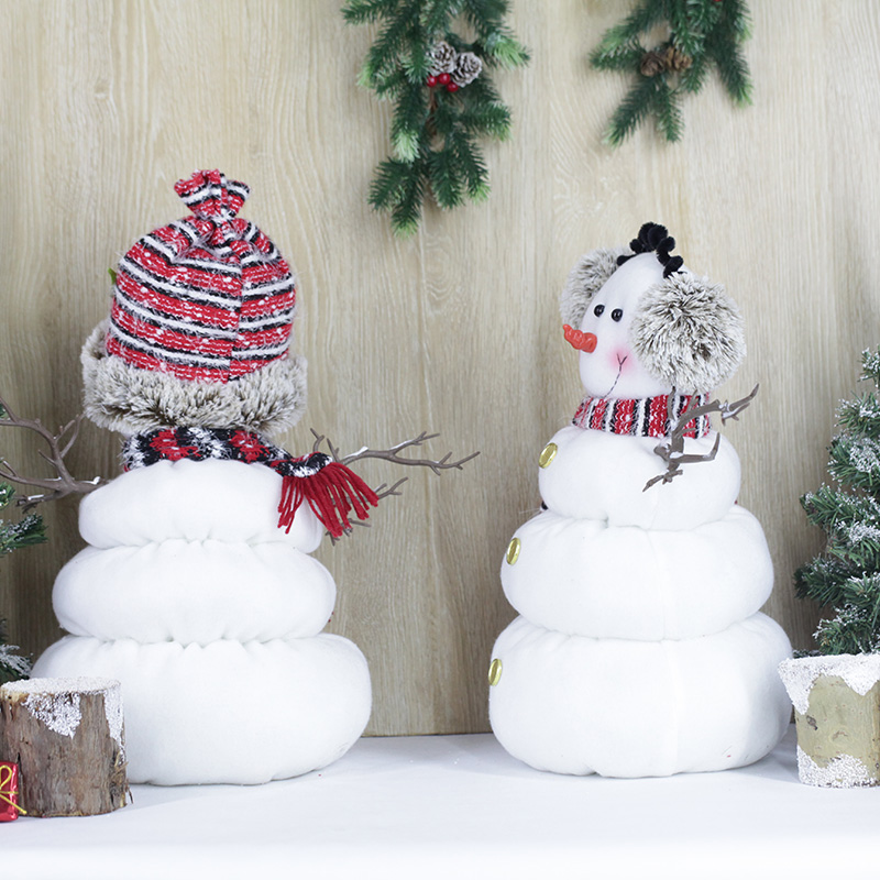 16 "red and black Melting Snowman 2 assistants