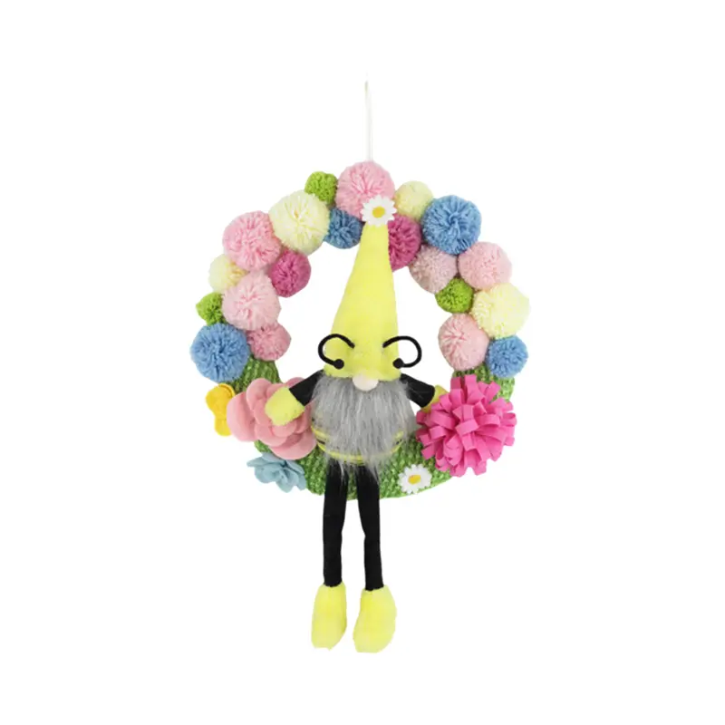 Qixiang craft, Easter dream wreath blooming bee