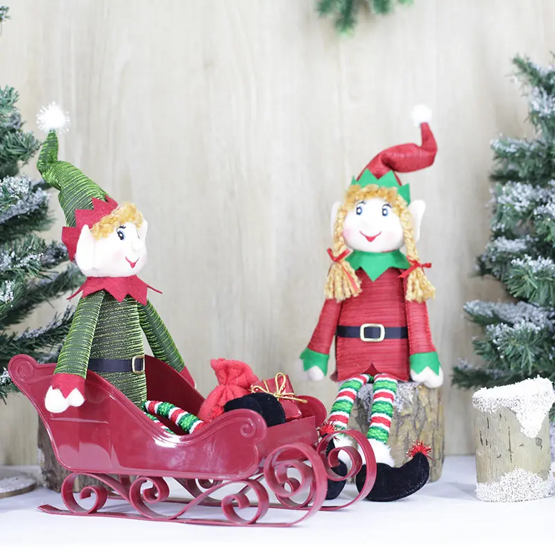 Christmas 14 inch sitting spirit - Qixiang Craft Gifts Co., LTD