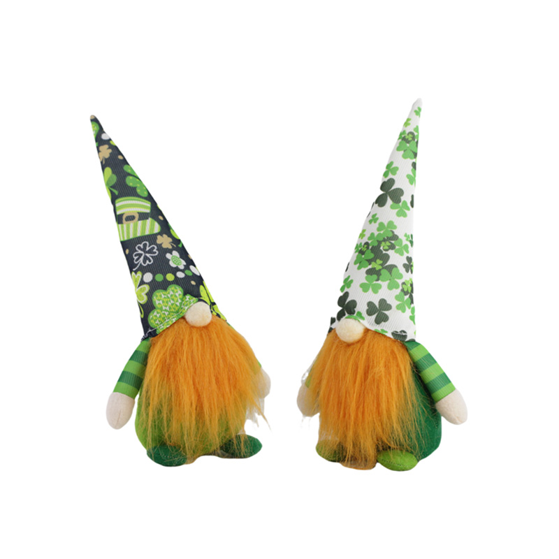 Qixiang Craft: Light up St. Patrick's Day, unique orange and green dwarf debut!
